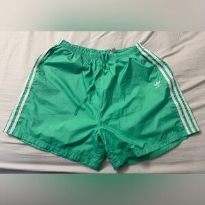 Adidas Men's Vibrant Green Athletic Shorts SIZE XL